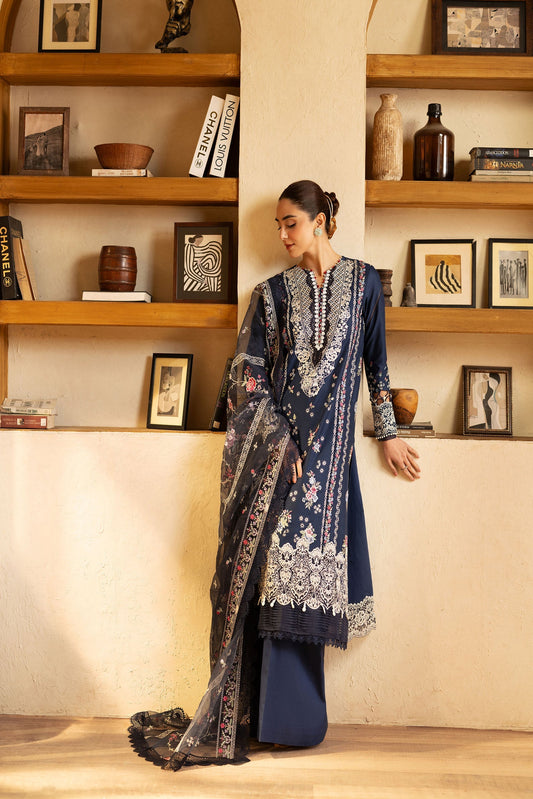 Maryam Hussain Luxury Lawn 2025 | Twilight