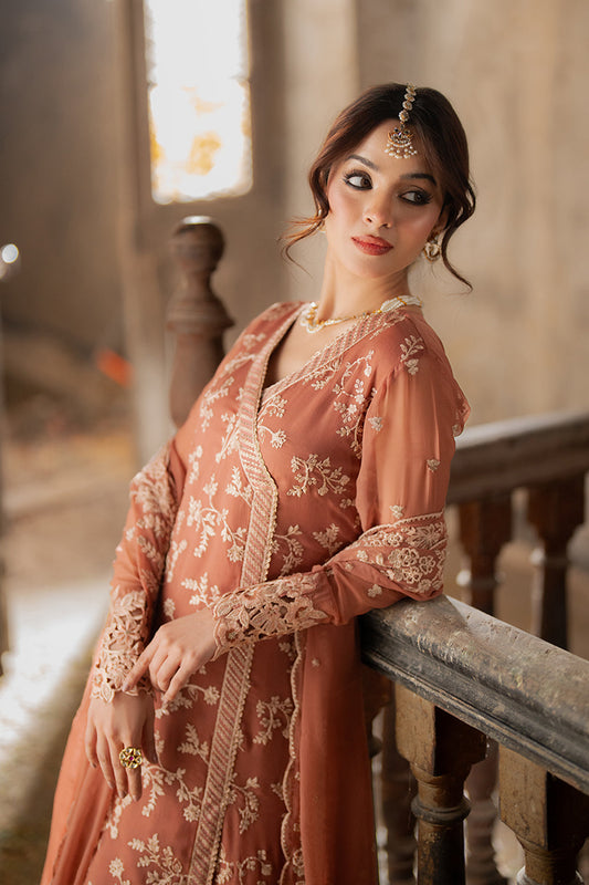 Azure Ensembles Chiffon Collection 2025 | Dusky Bloom