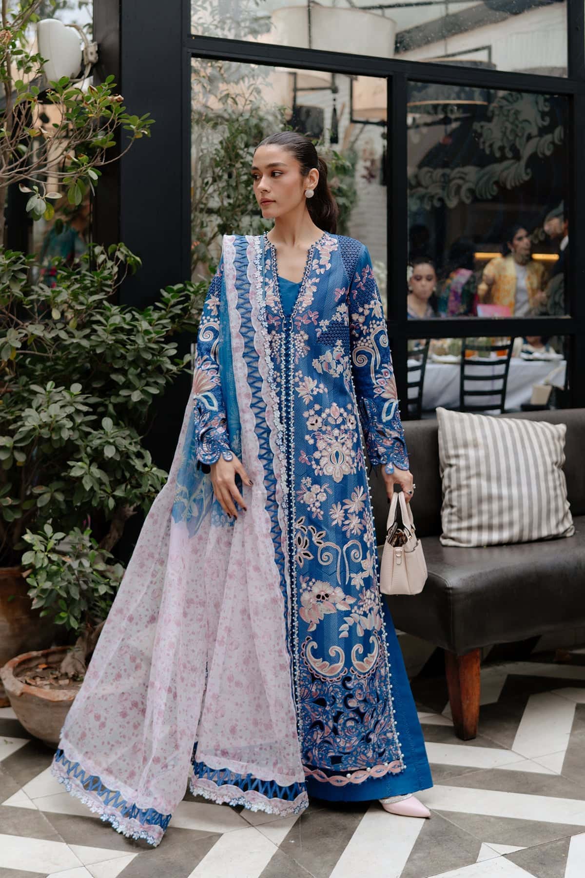 Afrozeh Luxury Lawn 2025 | Eclipse