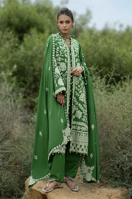 Gul Ahmed Winter 2026 - 3 Piece Embroidered Pashmina Suit with Embroidered Pashmina Dupatta