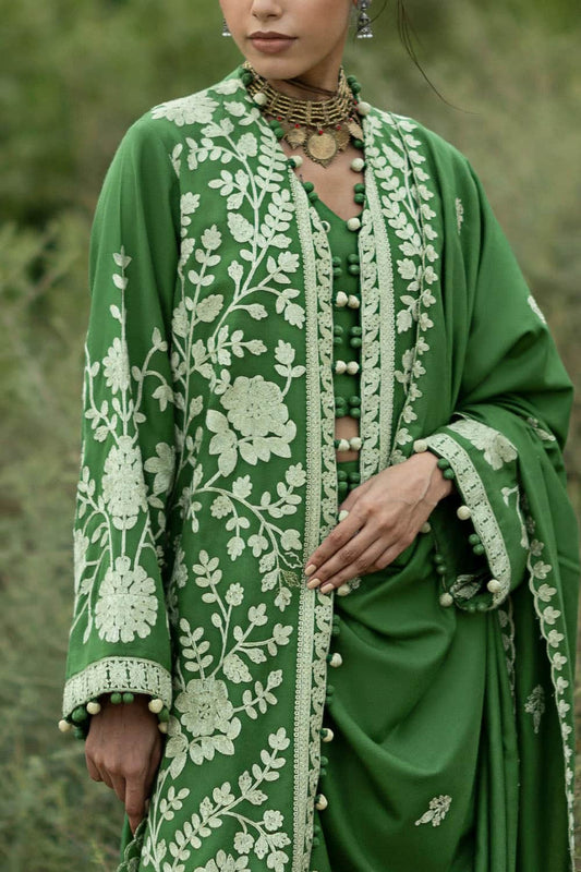 Gul Ahmed Winter 2026 - 3 Piece Embroidered Pashmina Suit with Embroidered Pashmina Dupatta– EMBROI