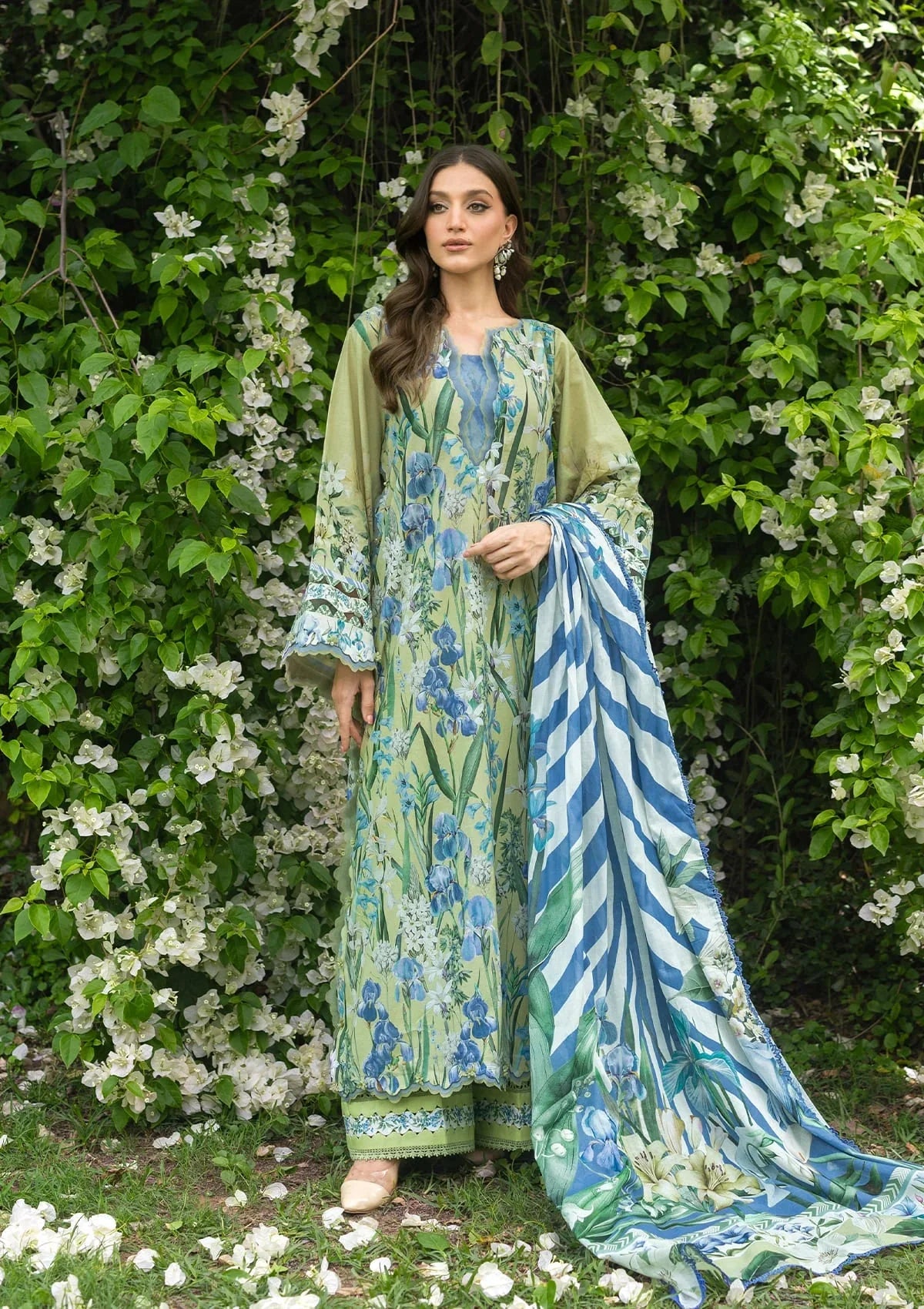 Elaf Bridgerton Prints 2026 || EPB-2A GARDEN AFFAIR