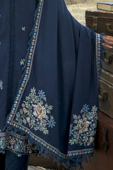 Gul Ahmed The Charm of Winter 2026 3 Piece Embroidered Karandi Suit with Embroidered Karandi Dupatta–