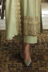 Gul Ahmed Winter 2026 - 3 Piece Embroidered Khaddar Suit with Embroidered Khaddar Dupatta–