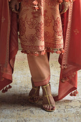 Gul Ahmed Winter 2026 - 3 Piece Embroidered Khaddar Suit with Embroidered Khaddar Dupatta–