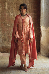 Gul Ahmed Winter 2026 - 3 Piece Embroidered Khaddar Suit with Embroidered Khaddar Dupatta