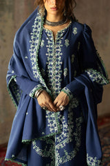 Gul Ahmed Winter 2026 - 3 Piece Embroidered Khaddar Suit with Embroidered Khaddar Dupatta–