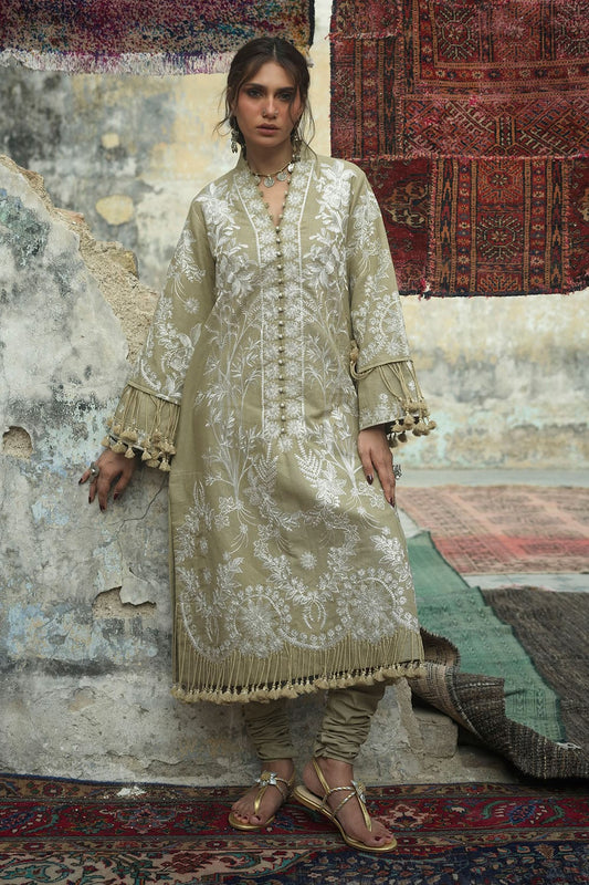 Gul Ahmed Winter 2026 - 2 Piece Embroidered Khaddar Suit