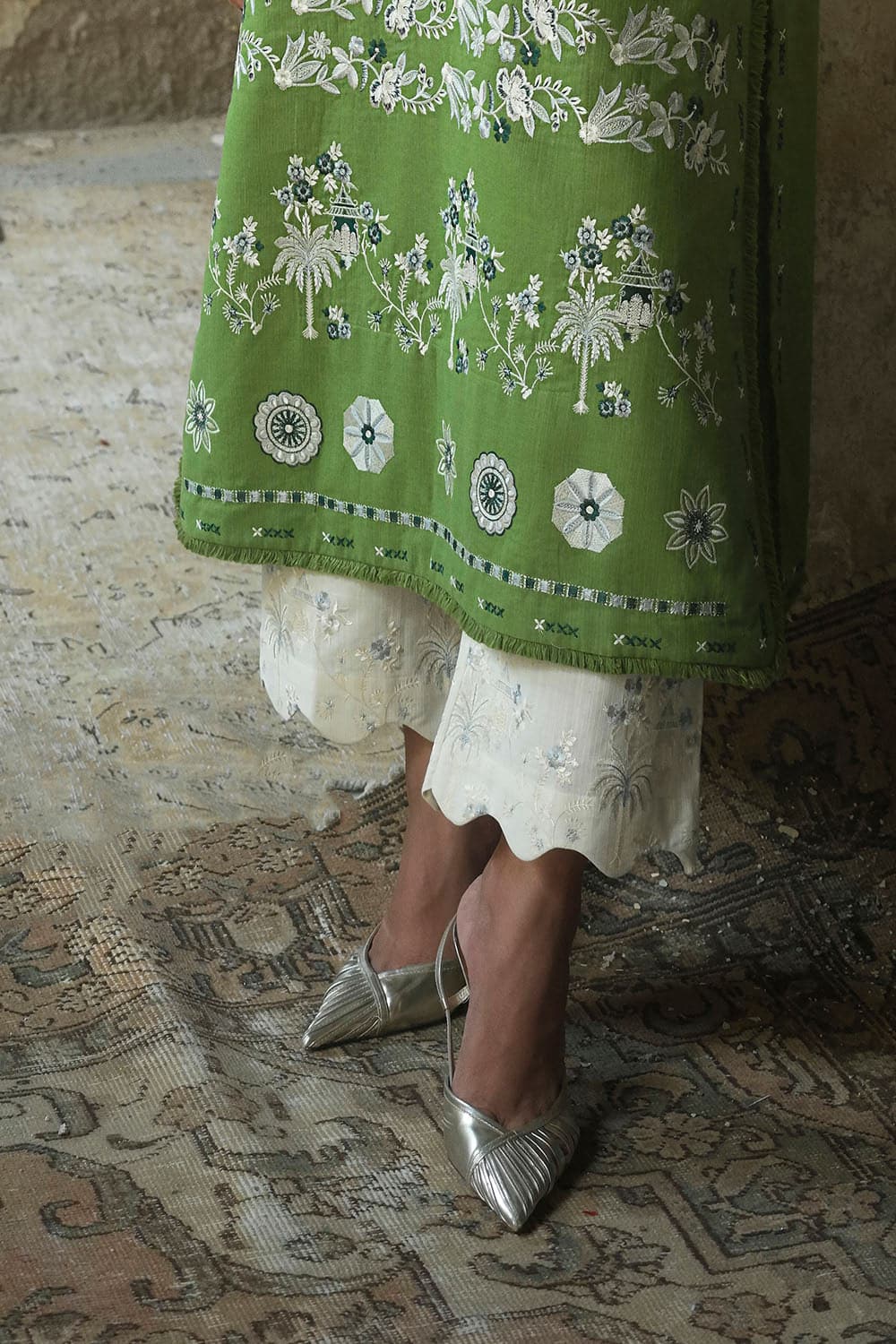 Gul Ahmed Winter 2026 - 2 Piece Embroidered Khaddar Suit– Embroidered-Khaddar-Shirt-Embroidered-Trouser