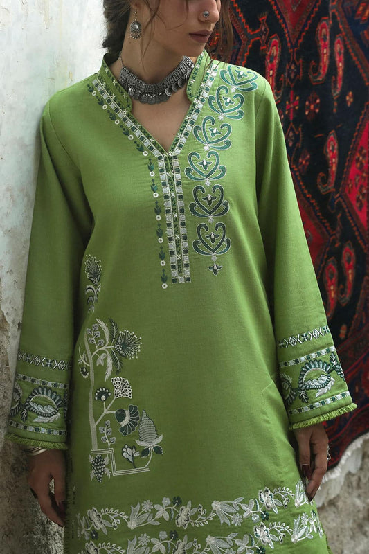 Gul Ahmed Winter 2026 - 2 Piece Embroidered Khaddar Suit– Embroidered-Khaddar-Shirt-Embroidered-Trouser
