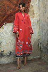 Gul Ahmed Winter 2026 - 2 Piece Embroidered Khaddar Suit– Embroidered-Khaddar-Shirt-Embroidered-Trouser