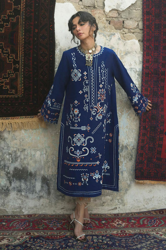 Gul Ahmed Winter 2026 - 2 Piece Embroidered Khaddar Suit