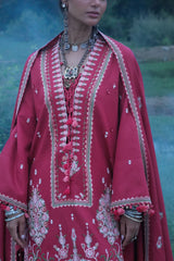 Gul Ahmed Winter 2026 - 3 Piece Embroidered Pashmina Suit with Embroidered Pashmina Dupatta–