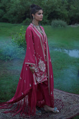 Gul Ahmed Winter 2026 - 3 Piece Embroidered Pashmina Suit with Embroidered Pashmina Dupatta–