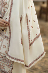 Gul Ahmed Winter 2026 - 3 Piece Embroidered Pashmina Suit with Embroidered Pashmina Dupatta–
