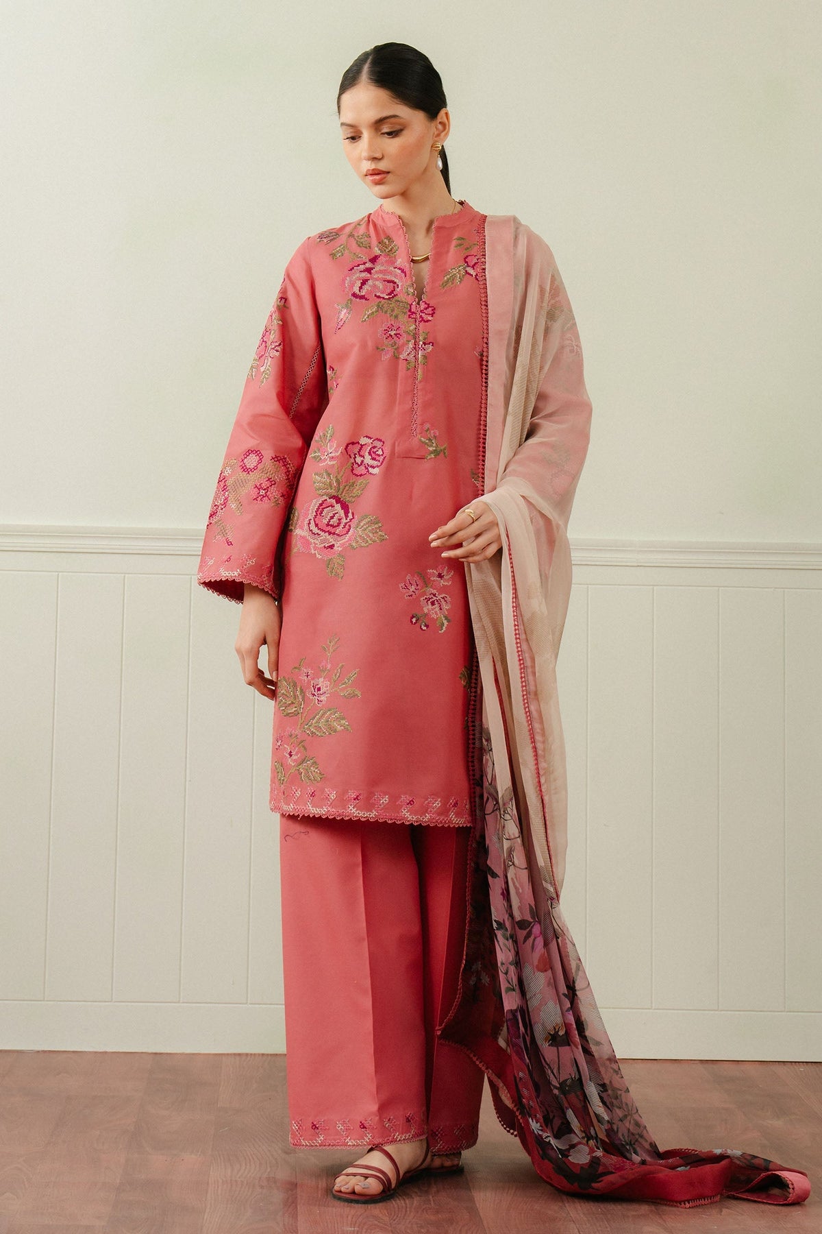 Coco by Zara Shahjahan Embroidered Lawn 2025 | 4A