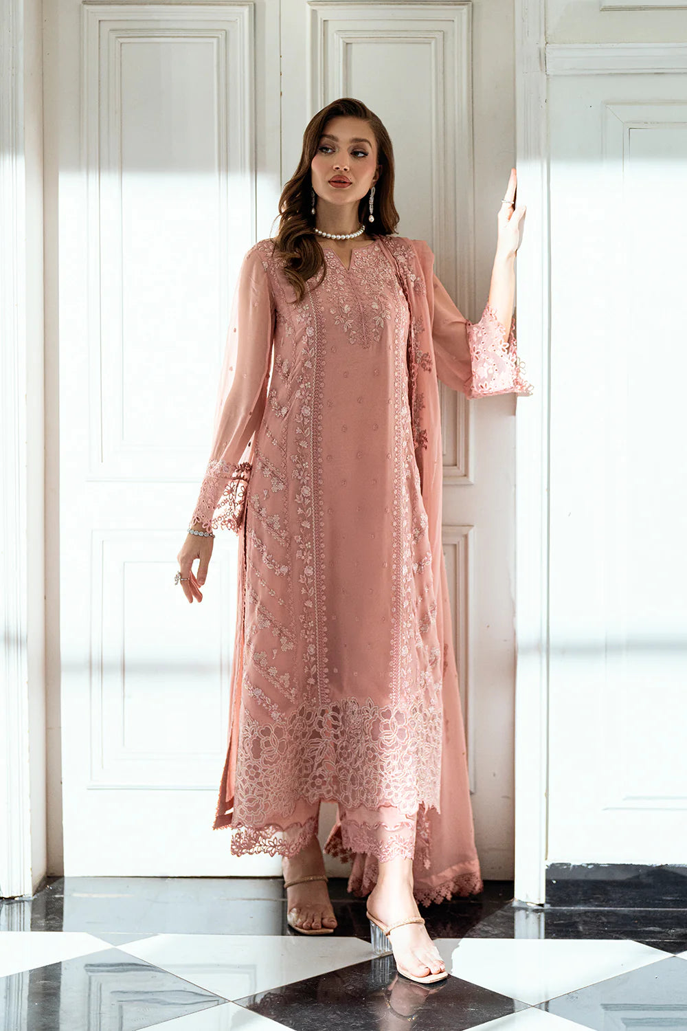Azure Ensembles Chiffon Collection Vol 2 2025 | Faded Blush