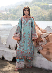Hussain Rehar Luxury Lawn 2025 | Jeevan | Malibu