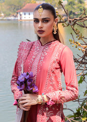 Hussain Rehar Luxury Lawn 2025 | Jeevan | Flare