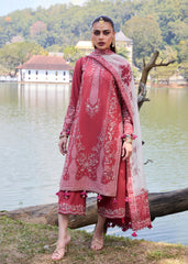 Hussain Rehar Luxury Lawn 2025 | Jeevan | Flare