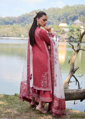 Hussain Rehar Luxury Lawn 2025 | Jeevan | Flare