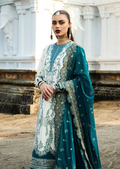 Hussain Rehar Luxury Lawn 2025 | Jeevan | Veil