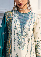 Hussain Rehar Luxury Lawn 2025 | Jeevan | Veil