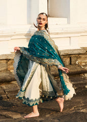 Hussain Rehar Luxury Lawn 2025 | Jeevan | Veil