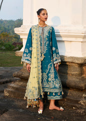 Hussain Rehar Luxury Lawn 2025 | Jeevan | Eupic