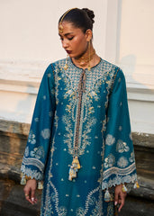 Hussain Rehar Luxury Lawn 2025 | Jeevan | Eupic