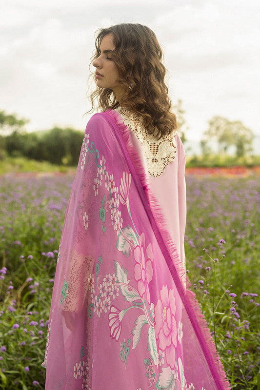 Secret Garden Hemline Lawn by Mushq 2025 | Lavendar whispers