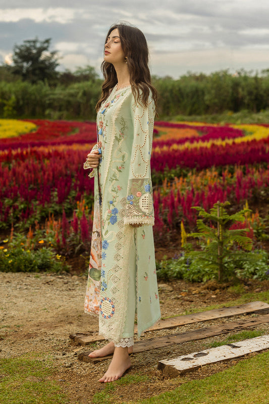 Secret Garden Hemline Lawn by Mushq 2025 | Starlit Lilies