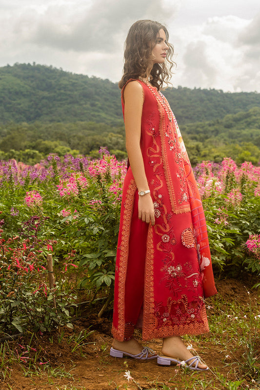 Secret Garden Hemline Lawn by Mushq 2025 | Wanderlust Blooms