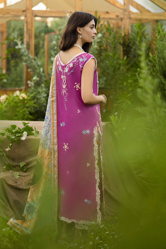 Secret Garden Hemline Lawn by Mushq 2025 | Mystic Rose