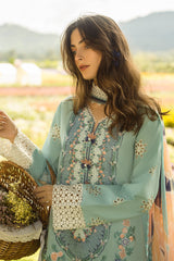 Secret Garden Hemline Lawn by Mushq 2025 | Whimsical Wisteria