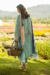 Secret Garden Hemline Lawn by Mushq 2025 | Whimsical Wisteria