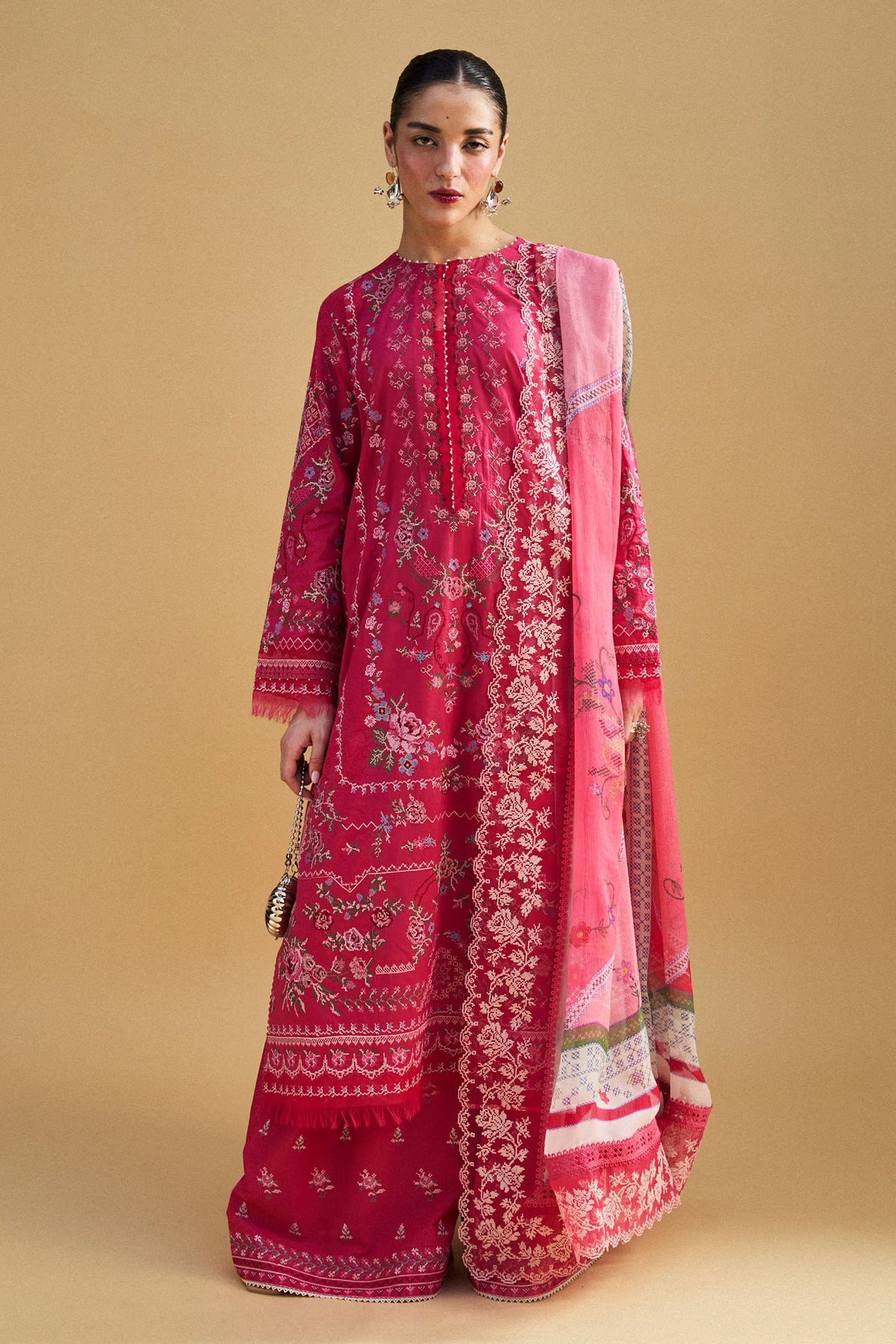 Zara Shahjahan Luxury Lawn 2025 | Satori | 7A