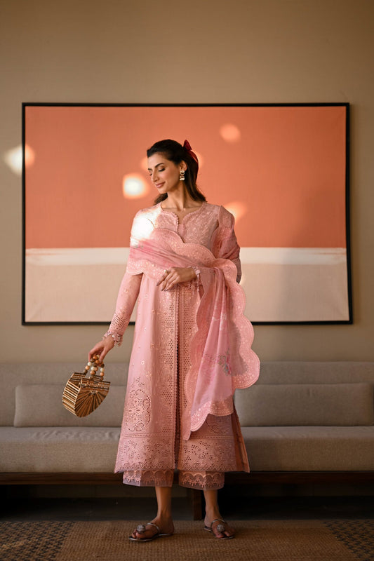 Zaib Luxury Lawn 2025 | NEL-25601