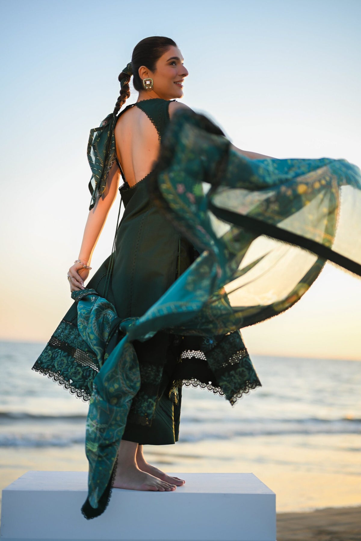 Zaib Luxury Lawn 2025 | NEL-25606