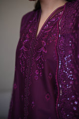 Zaib Luxury Lawn 2025 | NEL-25607