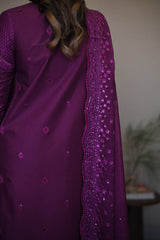 Zaib Luxury Lawn 2025 | NEL-25607