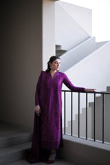 Zaib Luxury Lawn 2025 | NEL-25607