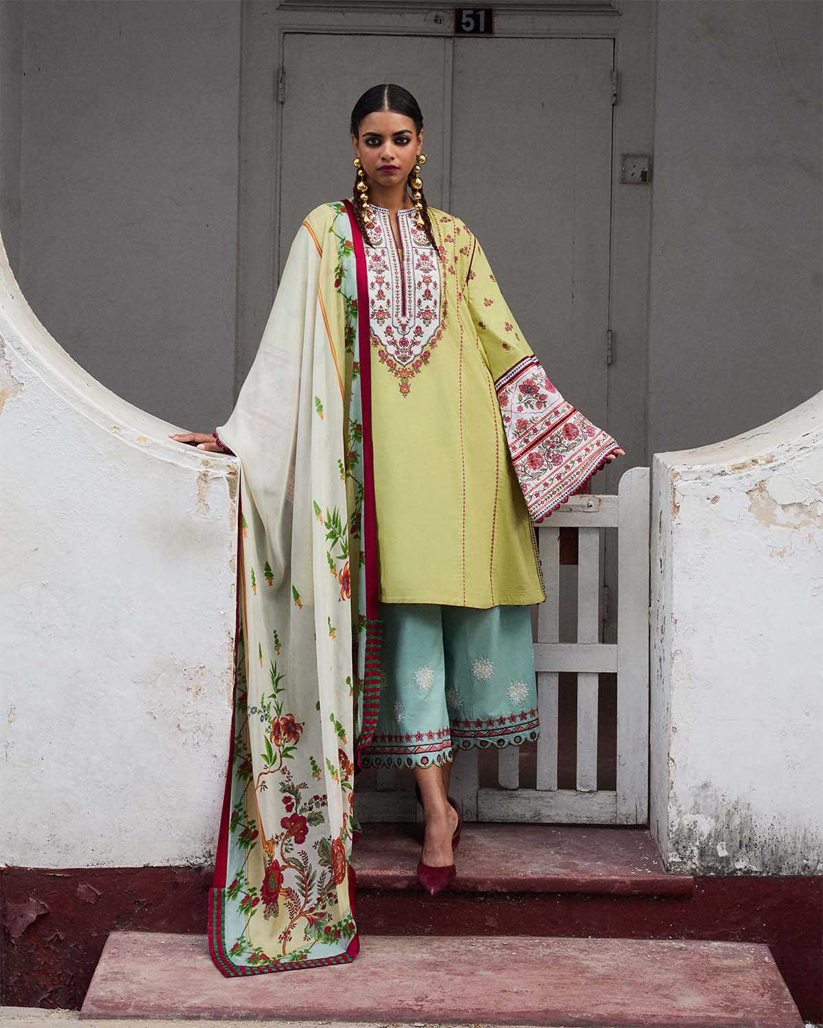 Jugnu Lawn by Hussain Rehar 2025 | Siran