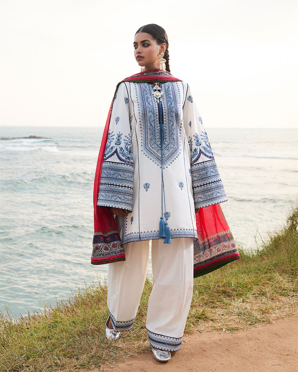 Jugnu Lawn by Hussain Rehar 2025 | Tawi