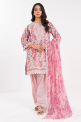 Al Karam Luxury Lawn 2025 | LL-03-25-1-Pink