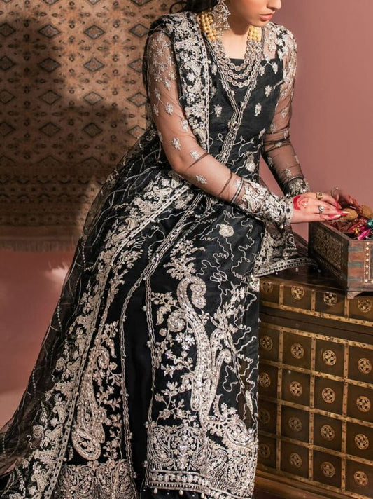 Aik Atelier Wedding Festive Embroidered Organza | Look-06