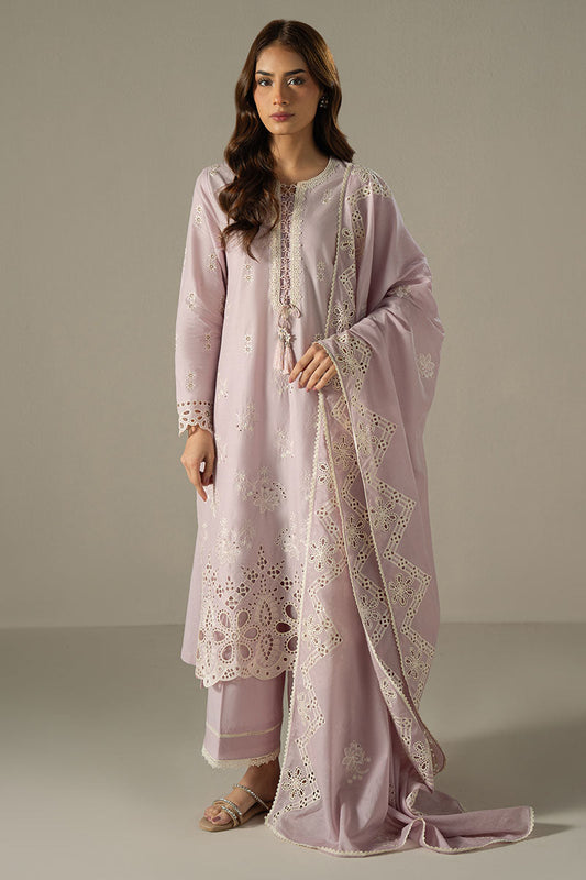 Chikankari Lawn by Cross Stitch 2025 | LILAC BLOOM