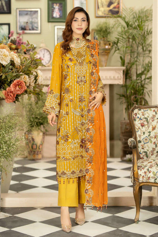 Imrozia Serene Embroidered Collection 2023 | M-42 Gull e Chandni