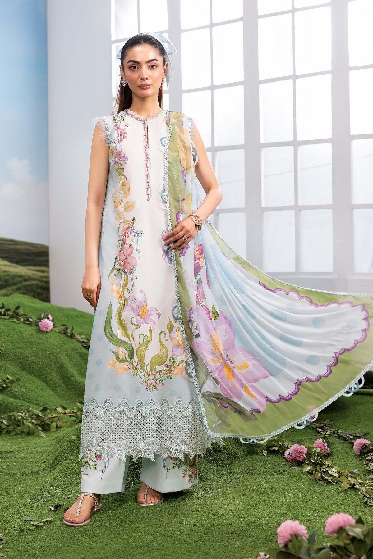 Maria B M Basics Dreamscape | Unstitched Eid 2 | 2026 | 05A