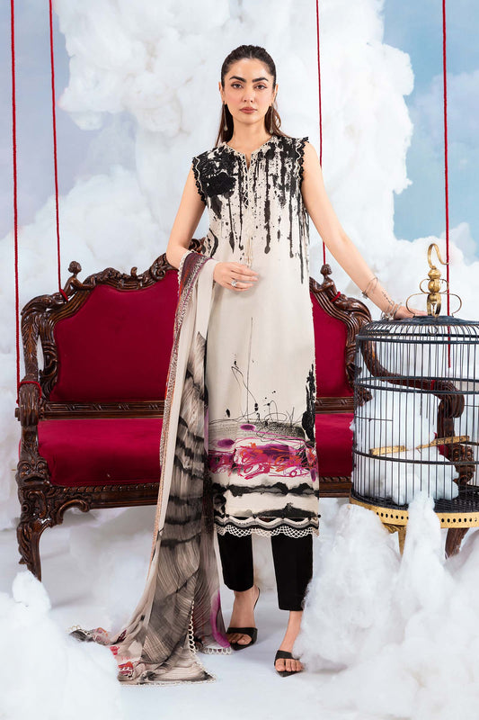 Maria B M Basics Dreamscape | Unstitched Eid 2 | 2026 | 06B